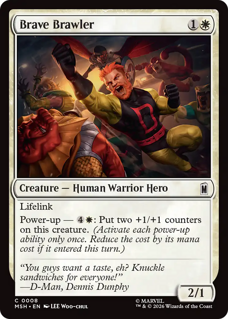 Brave Brawler [Marvel Super Heroes] | Exor Games Bridgewater