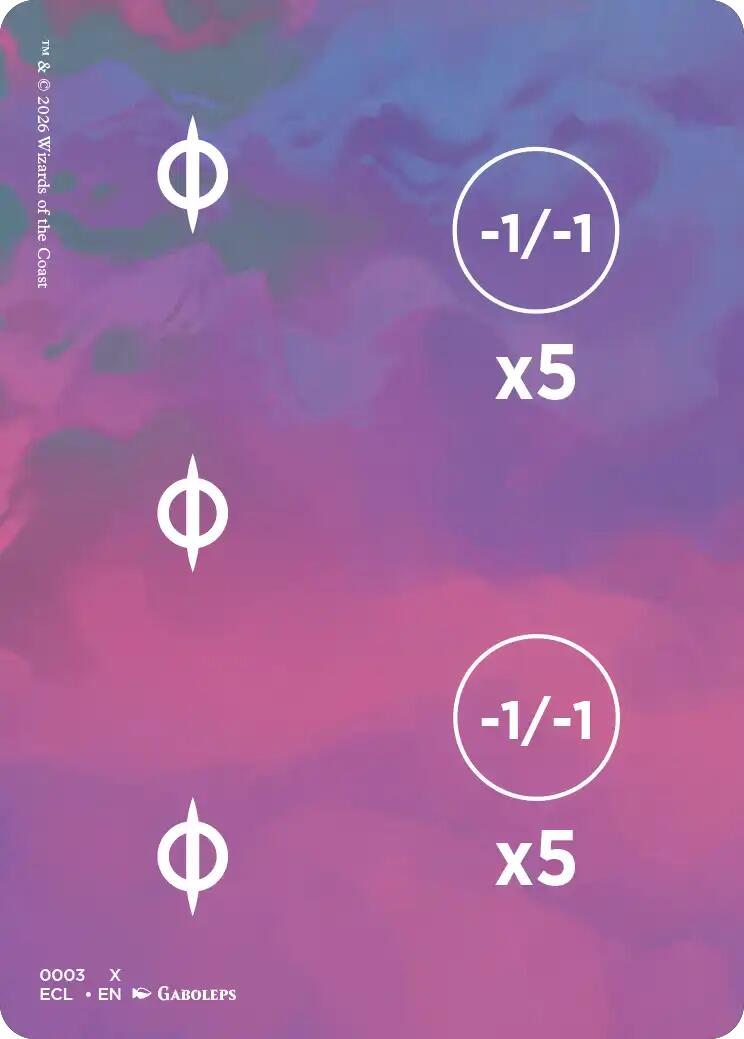 Punch Card Token [Lorwyn Eclipsed Tokens] | Exor Games Bridgewater