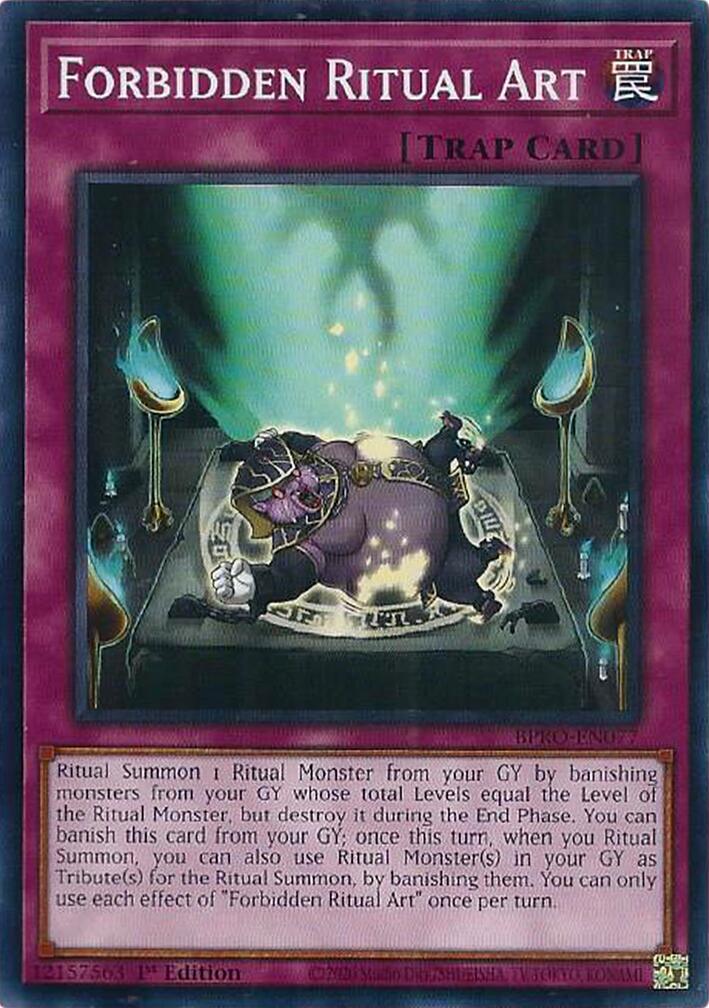 Forbidden Ritual Art [BPRO-EN077] Common | Exor Games Bridgewater
