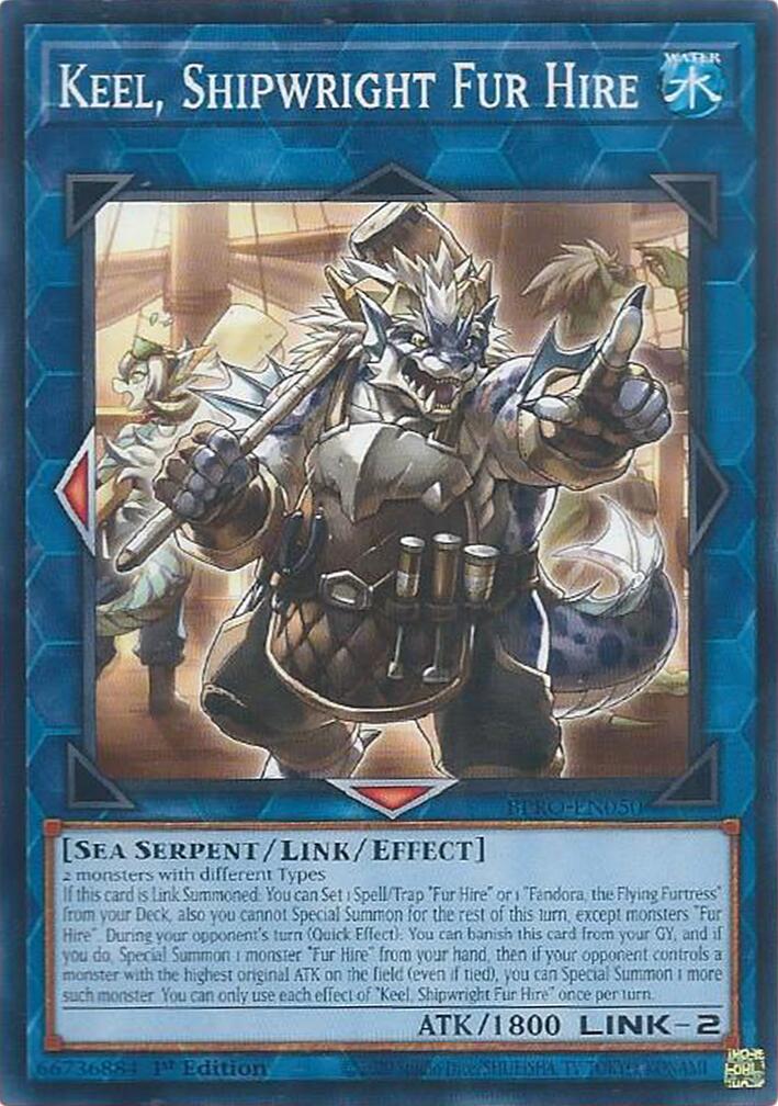 Keel, Shipwright Fur Hire [BPRO-EN050] Common | Exor Games Bridgewater