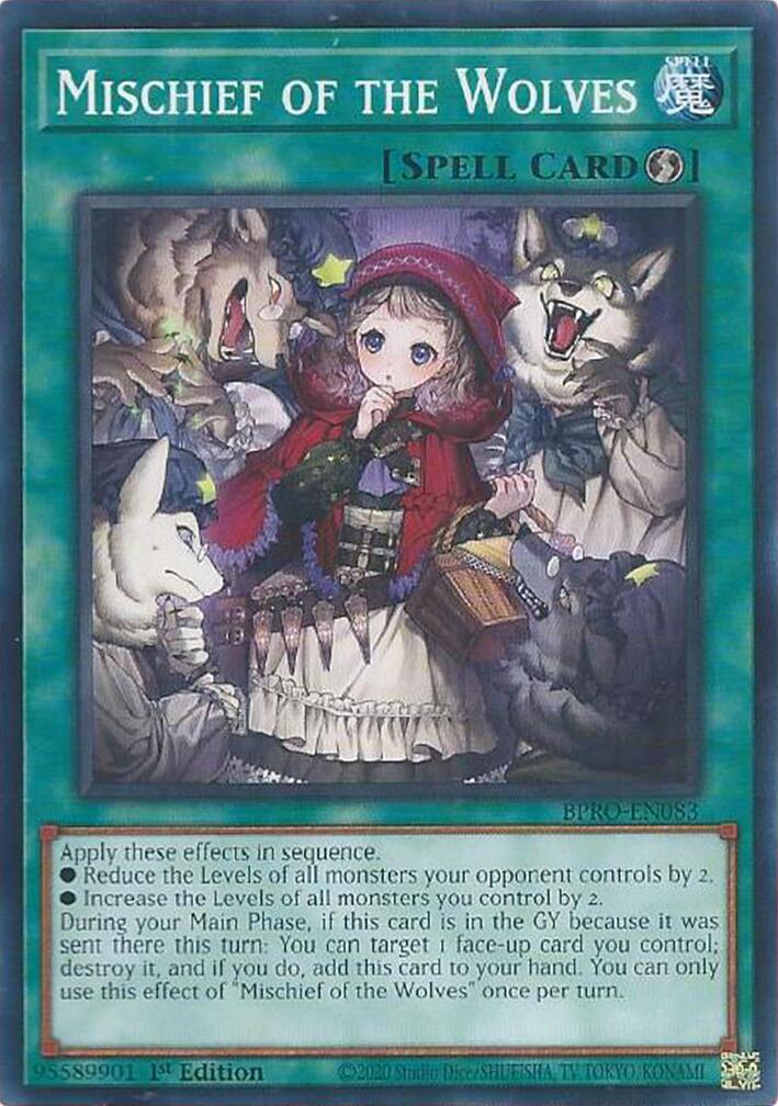 Mischief of the Wolves [BPRO-EN083] Common | Exor Games Bridgewater
