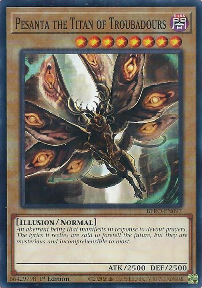 Pesanta the Titan of Troubadours [BPRO-EN097] Common | Exor Games Bridgewater
