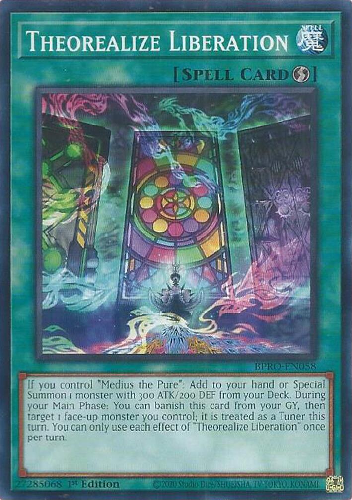Theorealize Liberation [BPRO-EN058] Common | Exor Games Bridgewater
