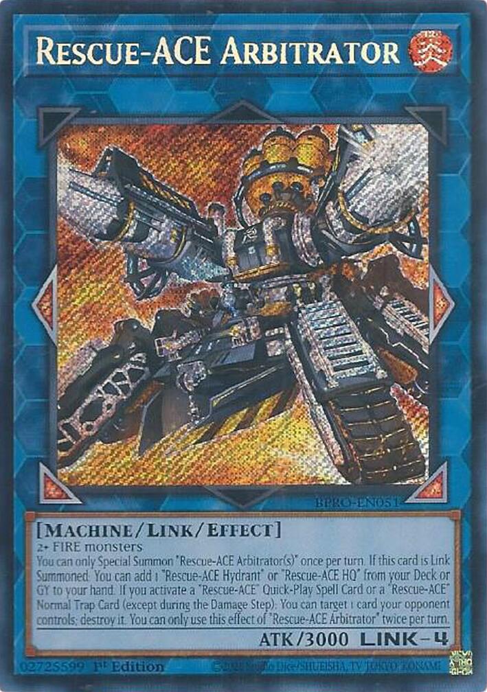 Rescue-ACE Arbitrator [BPRO-EN051] Secret Rare | Exor Games Bridgewater