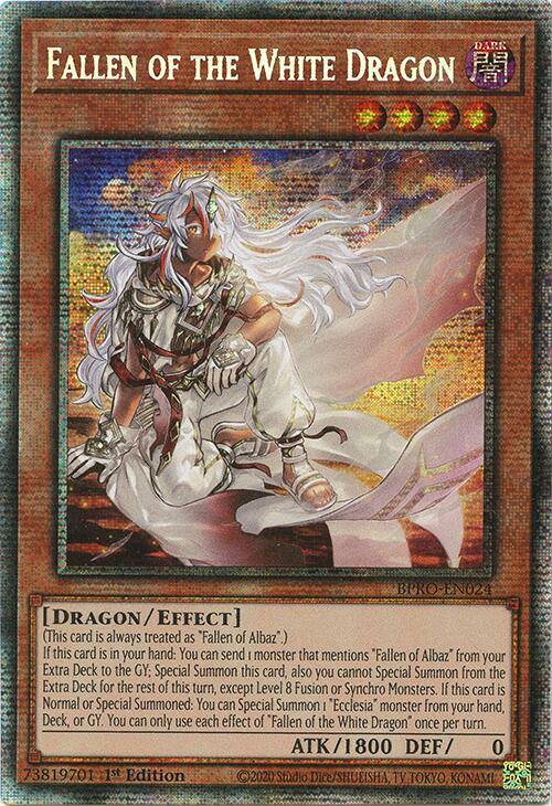 Fallen of the White Dragon (Starlight Rare) [BPRO-EN024] Starlight Rare | Exor Games Bridgewater
