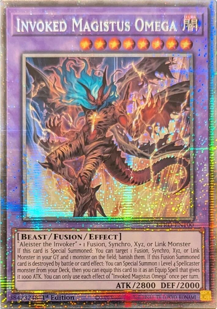 Invoked Magistus Omega (Starlight Rare) [BPRO-EN100] Starlight Rare | Exor Games Bridgewater