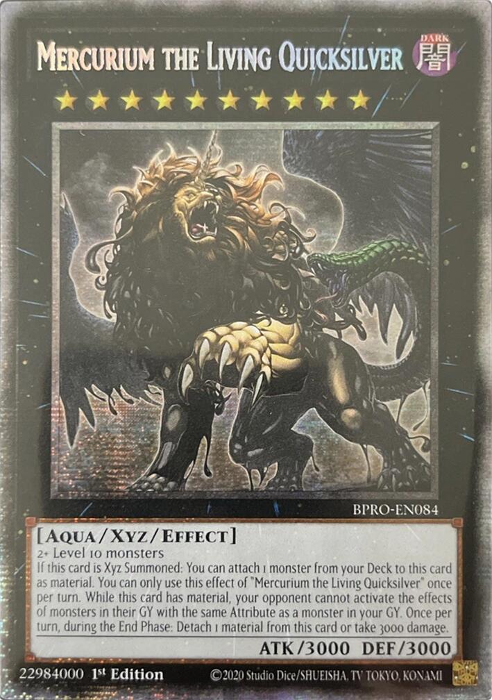 Mercurium the Living Quicksilver (Starlight Rare) [BPRO-EN084] Starlight Rare | Exor Games Bridgewater