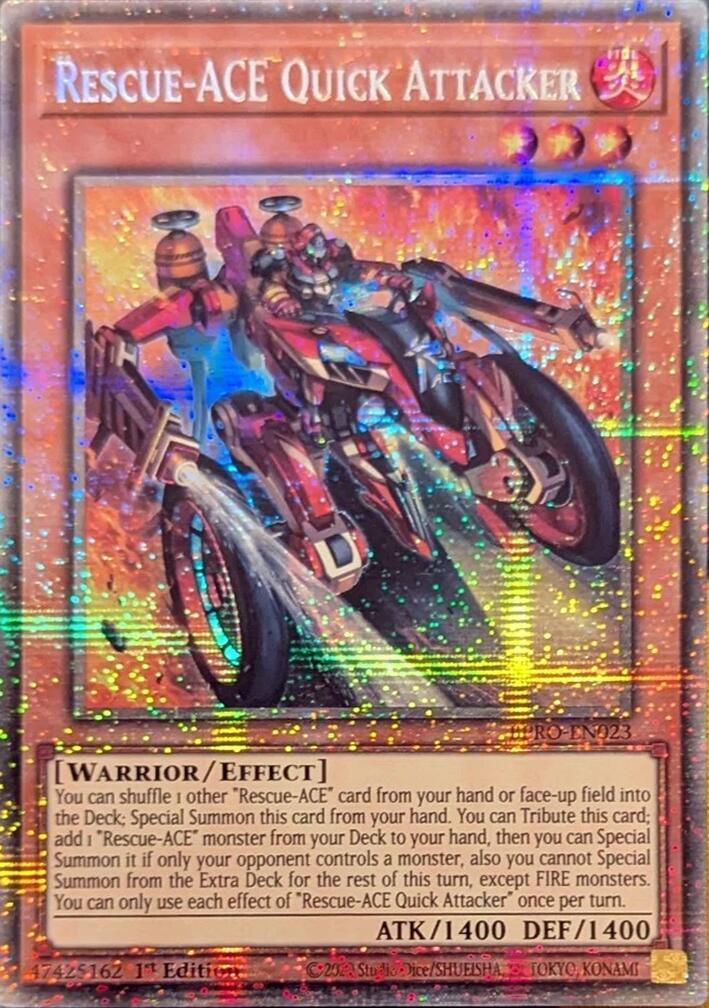 Rescue-ACE Quick Attacker (Starlight Rare) [BPRO-EN023] Starlight Rare | Exor Games Bridgewater