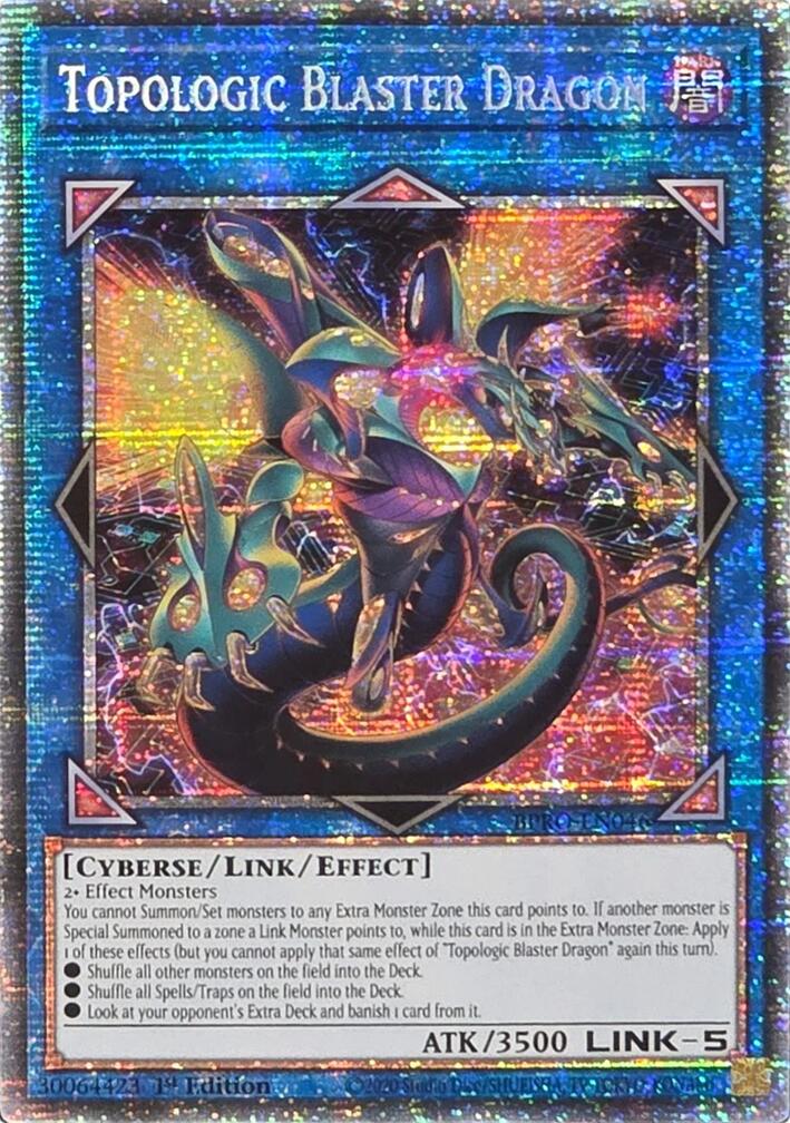 Topologic Blaster Dragon (Starlight Rare) [BPRO-EN046] Starlight Rare | Exor Games Bridgewater