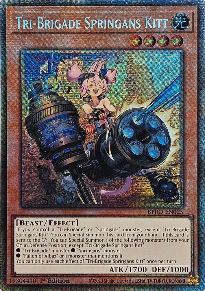 Tri-Brigade Springans Kitt (Starlight Rare) [BPRO-EN025] Starlight Rare | Exor Games Bridgewater