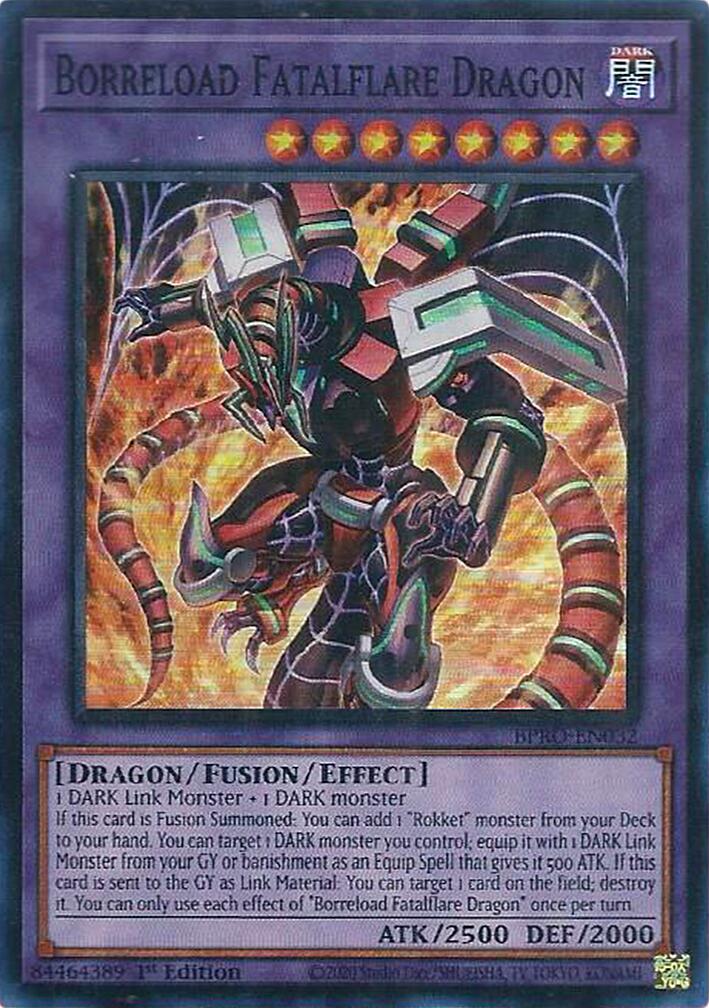 Borreload Fatalflare Dragon [BPRO-EN032] Super Rare | Exor Games Bridgewater