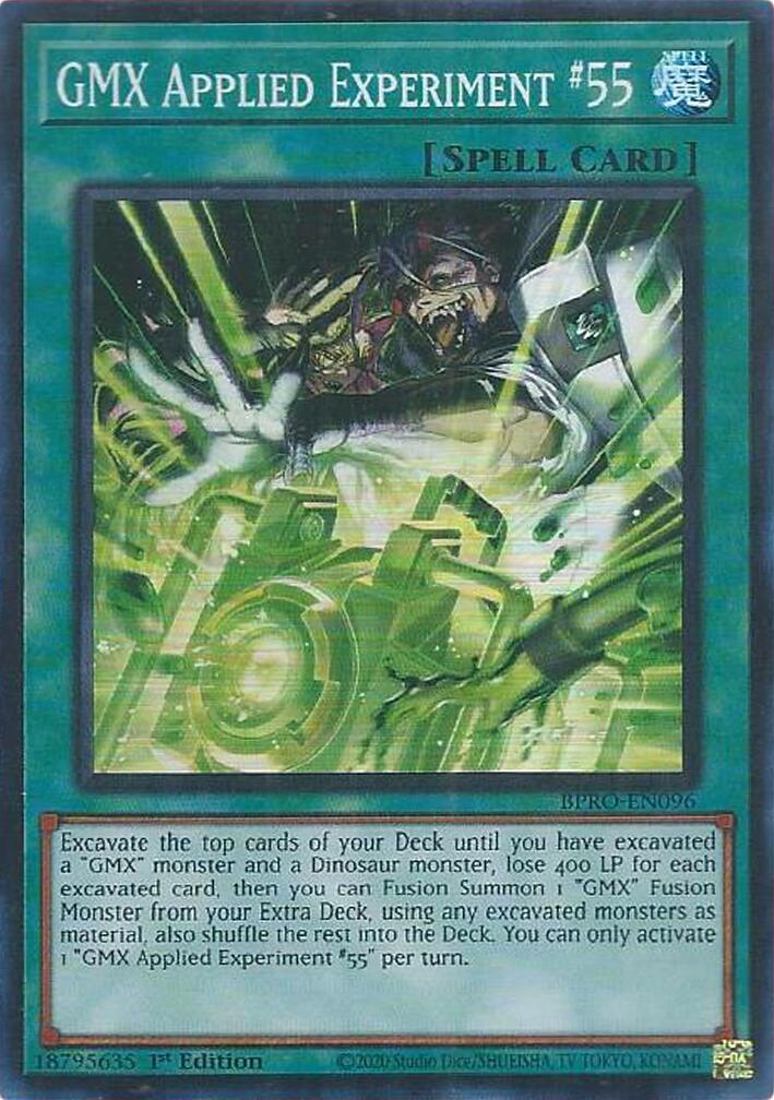 GMX Applied Experiment #55 [BPRO-EN096] Super Rare | Exor Games Bridgewater