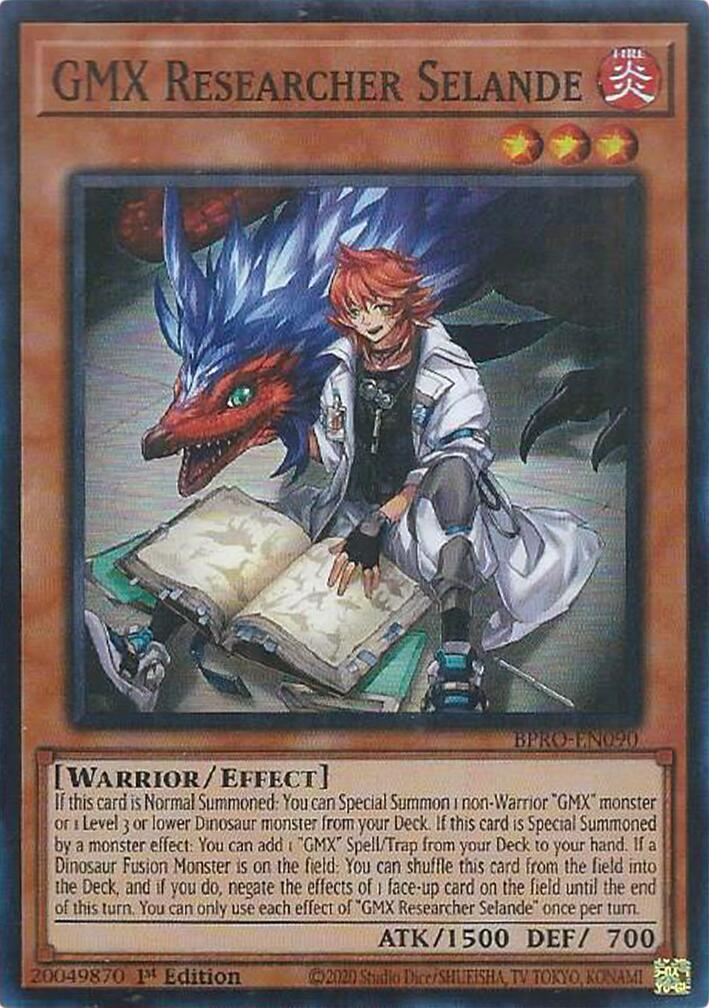 GMX Researcher Selande [BPRO-EN090] Super Rare | Exor Games Bridgewater