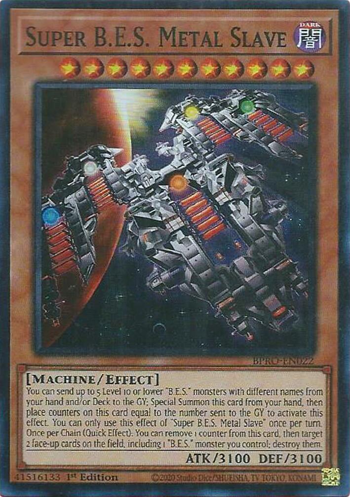 Super B.E.S. Metal Slave [BPRO-EN022] Super Rare | Exor Games Bridgewater