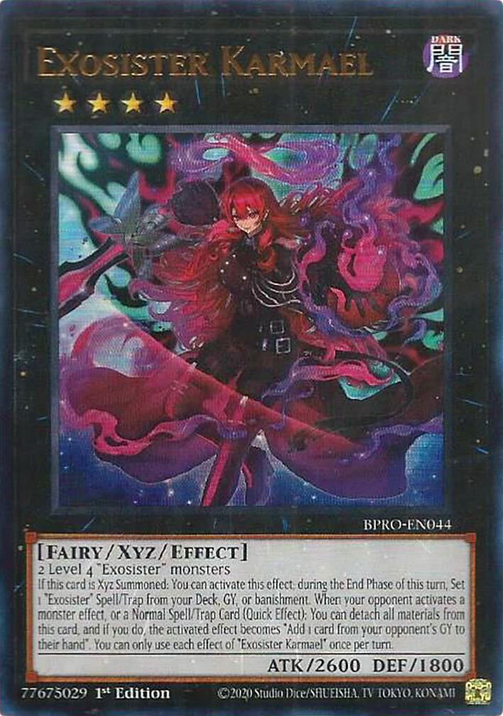 Exosister Karmael [BPRO-EN044] Ultra Rare | Exor Games Bridgewater