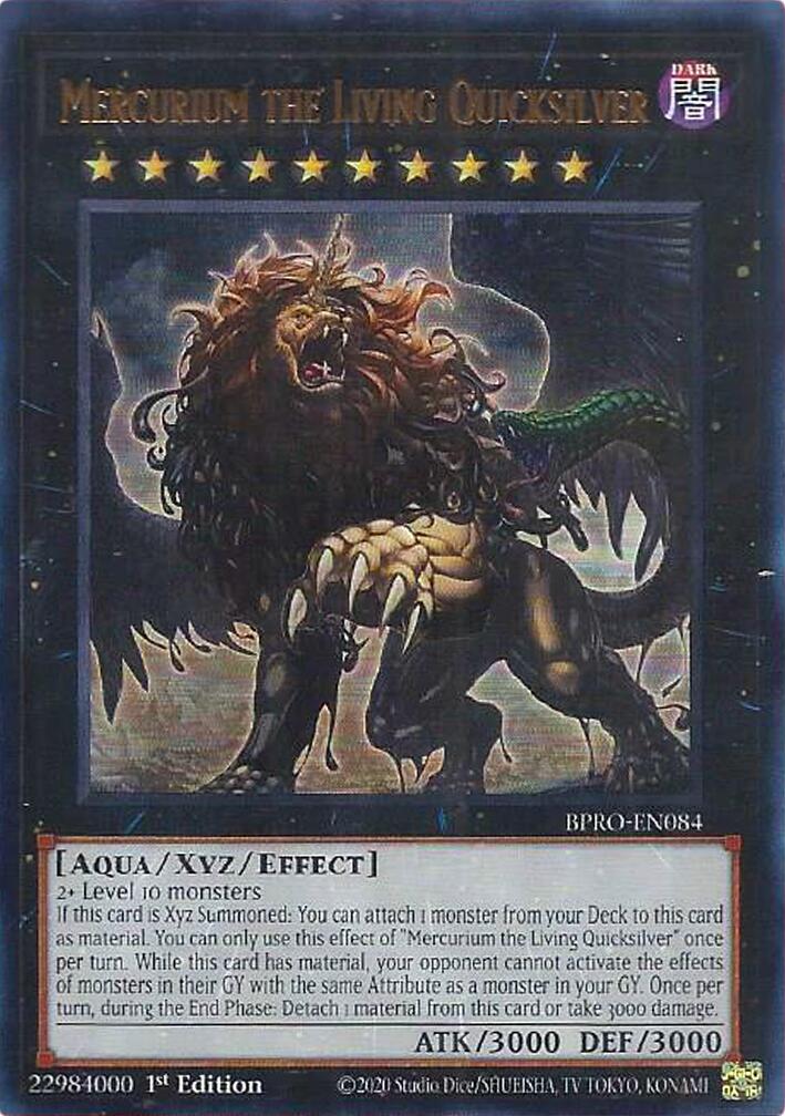 Mercurium the Living Quicksilver [BPRO-EN084] Ultra Rare | Exor Games Bridgewater