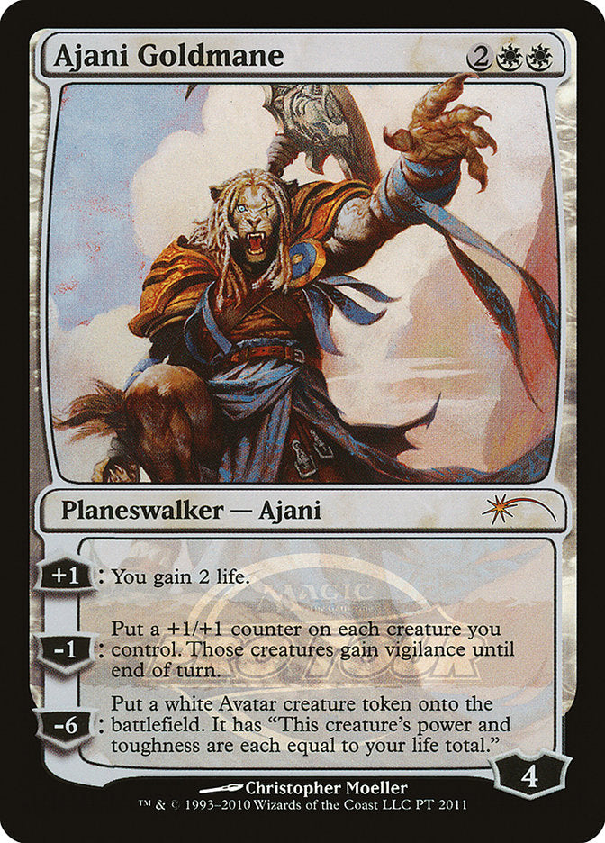 Ajani Goldmane (Pro Tour) [Pro Tour Promos] | Exor Games Bridgewater