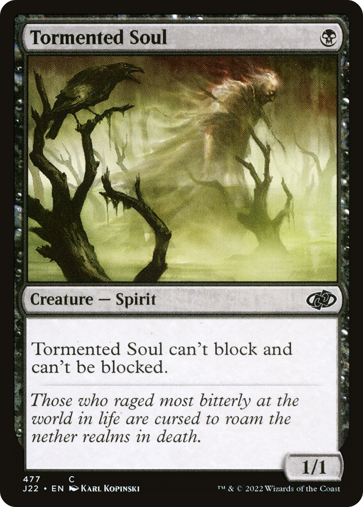 Tormented Soul [Jumpstart 2022] | Exor Games Bridgewater