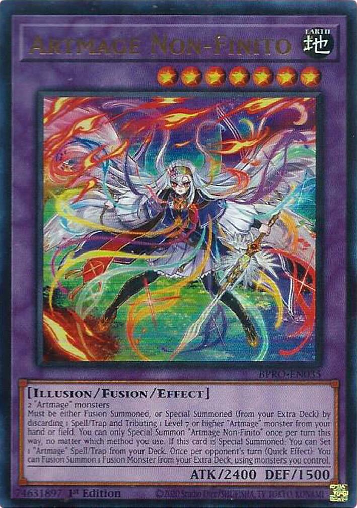 Artmage Non-Finito [BPRO-EN035] Ultra Rare | Exor Games Bridgewater