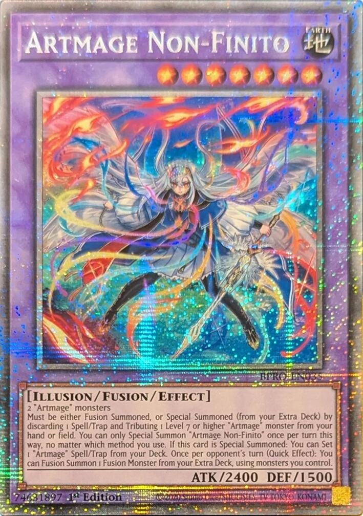 Artmage Non-Finito [BPRO-EN035] Starlight Rare | Exor Games Bridgewater