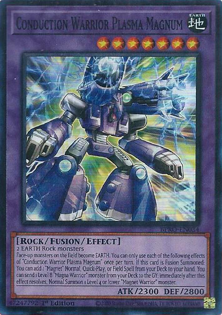 Conduction Warrior Plasma Magnum [BPRO-EN034] Super Rare | Exor Games Bridgewater