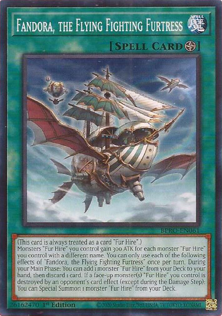 Fandora, the Flying Fighting Furtress [BPRO-EN061] Common | Exor Games Bridgewater