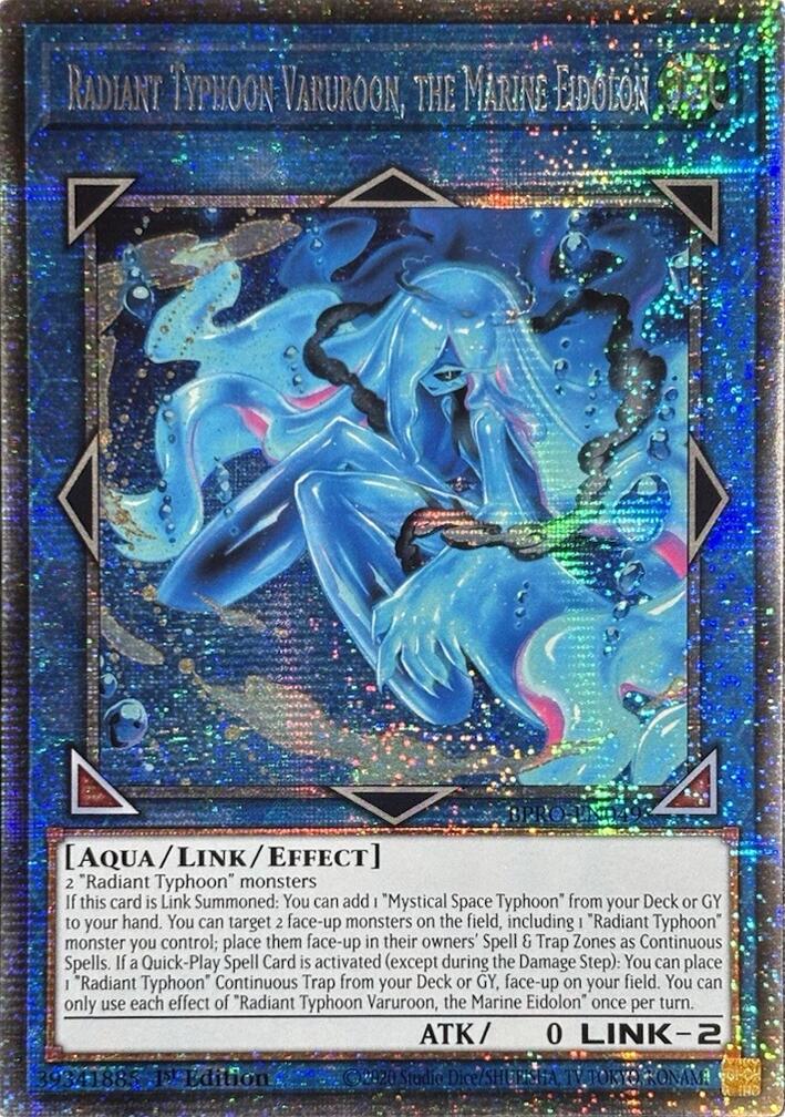 Radiant Typhoon Varuroon, the Marine Eidolon [BPRO-EN049] Starlight Rare | Exor Games Bridgewater