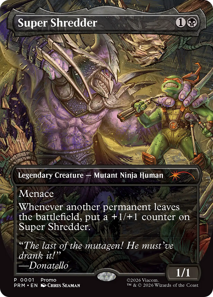 Super Shredder (Borderless) [Spotlight Series] | Exor Games Bridgewater