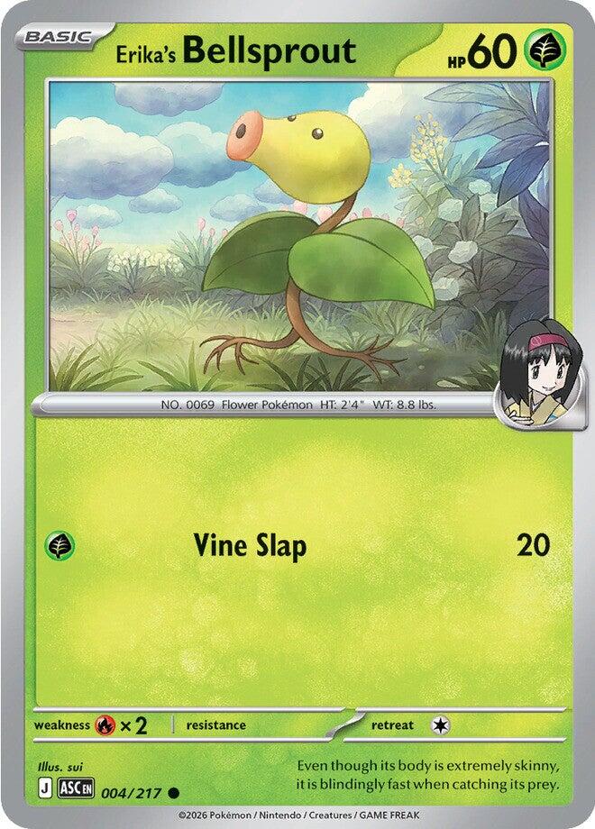 Erika's Bellsprout (004/217) [Mega Evolution: Ascended Heroes] | Exor Games Bridgewater
