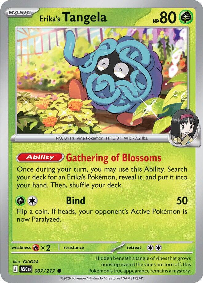 Erika's Tangela (007/217) [Mega Evolution: Ascended Heroes] | Exor Games Bridgewater