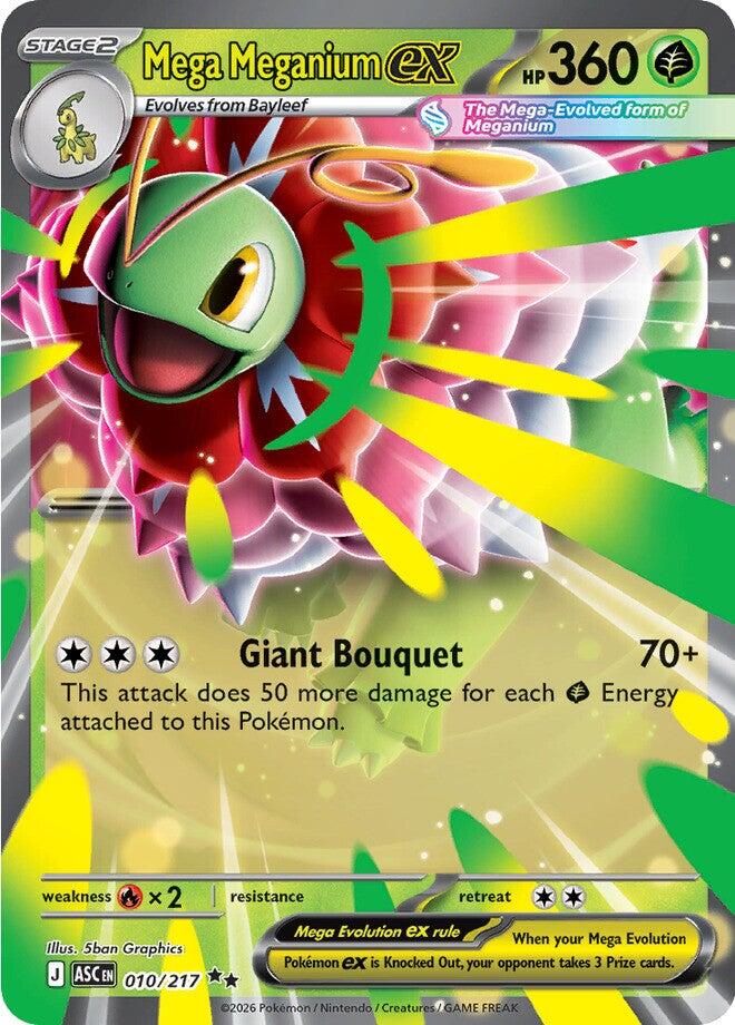 Mega Meganium ex (010/217) [Mega Evolution: Ascended Heroes] | Exor Games Bridgewater