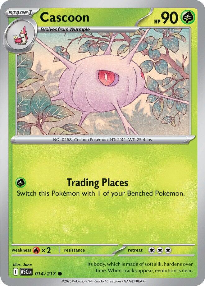 Cascoon (014/217) [Mega Evolution: Ascended Heroes] | Exor Games Bridgewater