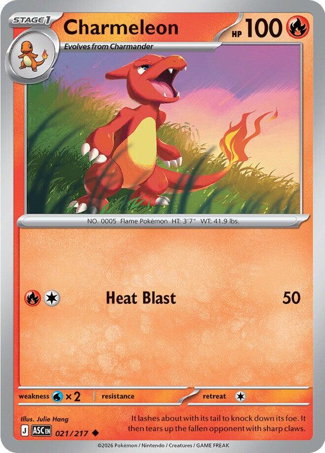 Charmeleon (021/217) [Mega Evolution: Ascended Heroes] | Exor Games Bridgewater