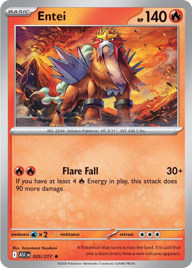 Entei (025/217) [Mega Evolution: Ascended Heroes] | Exor Games Bridgewater