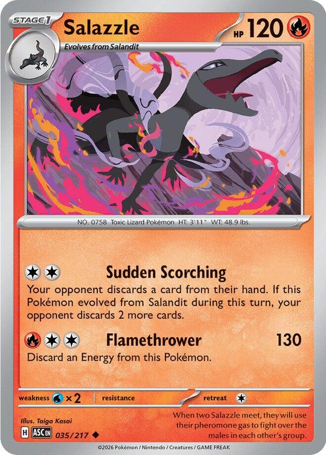Salazzle (035/217) [Mega Evolution: Ascended Heroes] | Exor Games Bridgewater