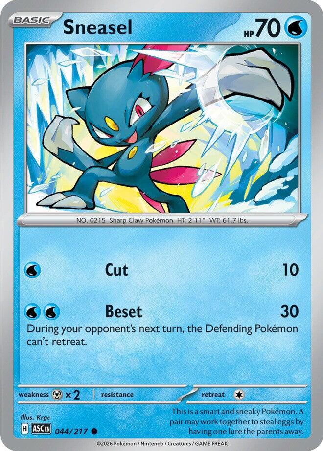 Sneasel (044/217) [Mega Evolution: Ascended Heroes] | Exor Games Bridgewater