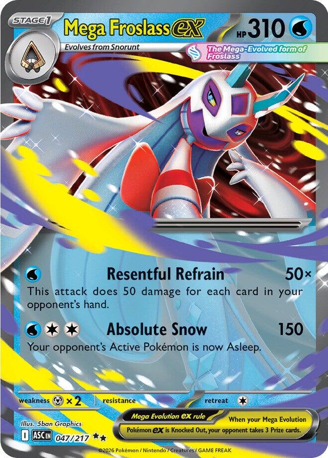 Mega Froslass ex (047/217) [Mega Evolution: Ascended Heroes] | Exor Games Bridgewater