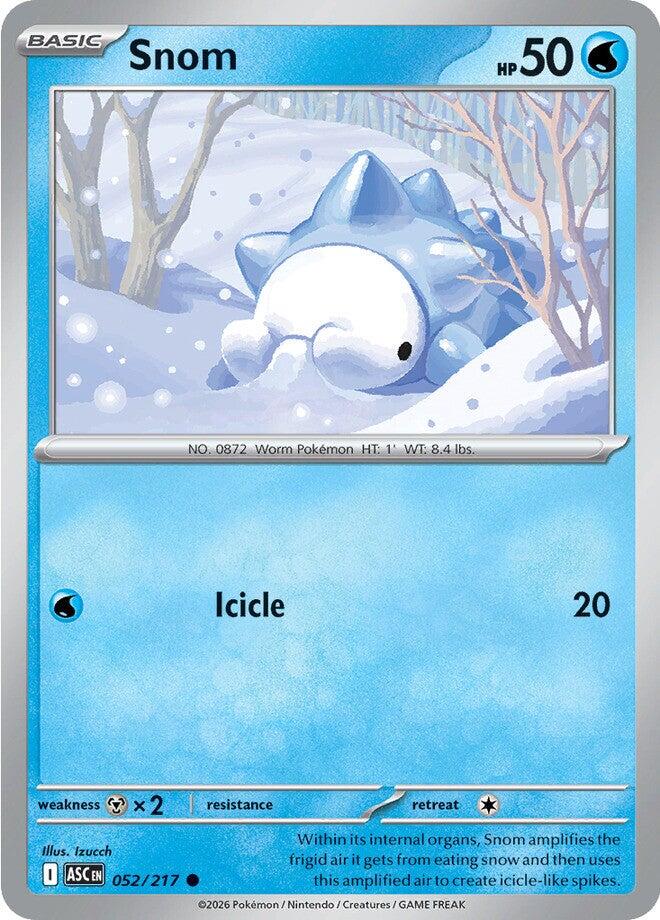Snom (052/217) [Mega Evolution: Ascended Heroes] | Exor Games Bridgewater