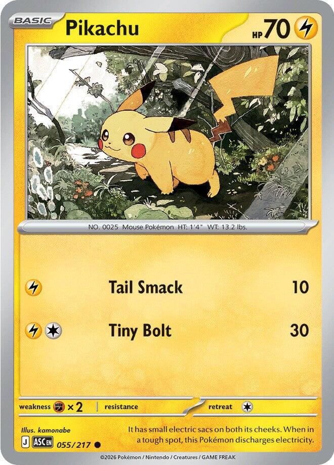 Pikachu (055/217) [Mega Evolution: Ascended Heroes] | Exor Games Bridgewater