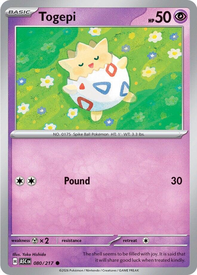 Togepi (080/217) [Mega Evolution: Ascended Heroes] | Exor Games Bridgewater