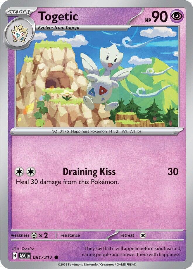 Togetic (081/217) [Mega Evolution: Ascended Heroes] | Exor Games Bridgewater