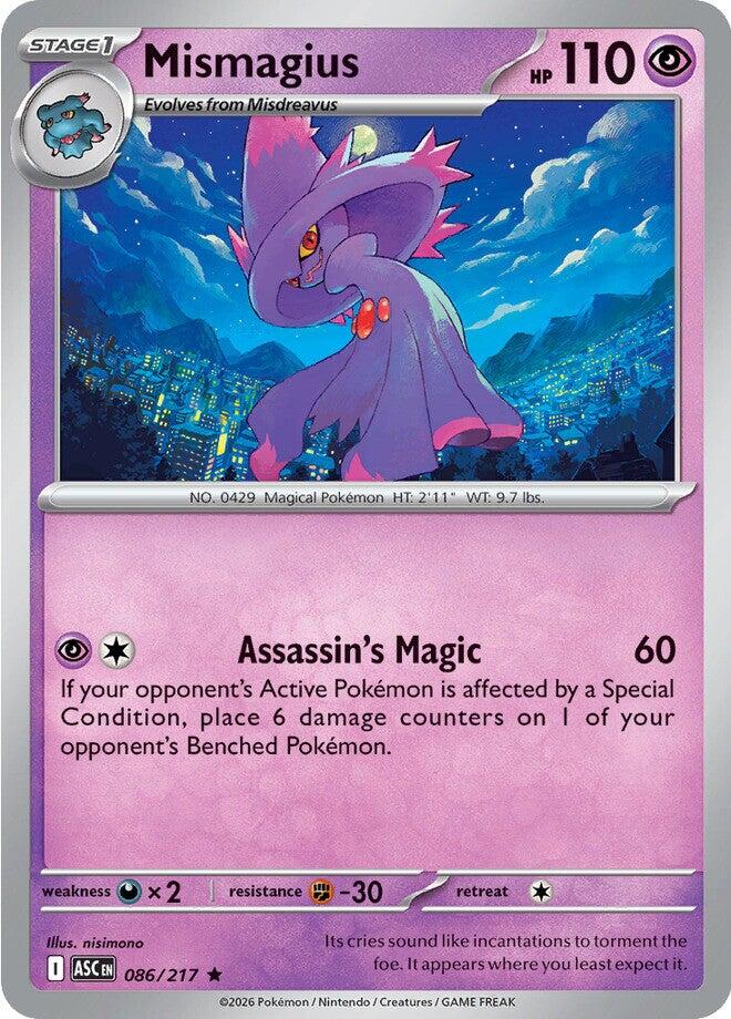Mismagius (086/217) [Mega Evolution: Ascended Heroes] | Exor Games Bridgewater