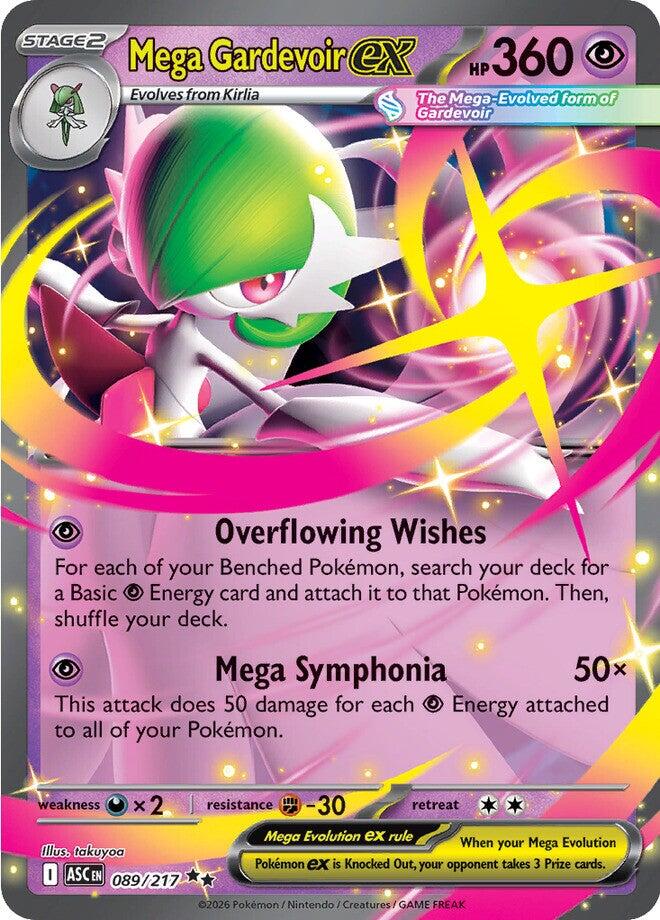 Mega Gardevoir ex (089/217) [Mega Evolution: Ascended Heroes] | Exor Games Bridgewater