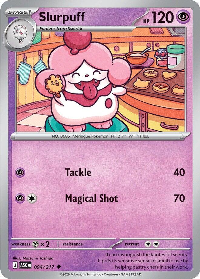 Slurpuff (094/217) [Mega Evolution: Ascended Heroes] | Exor Games Bridgewater