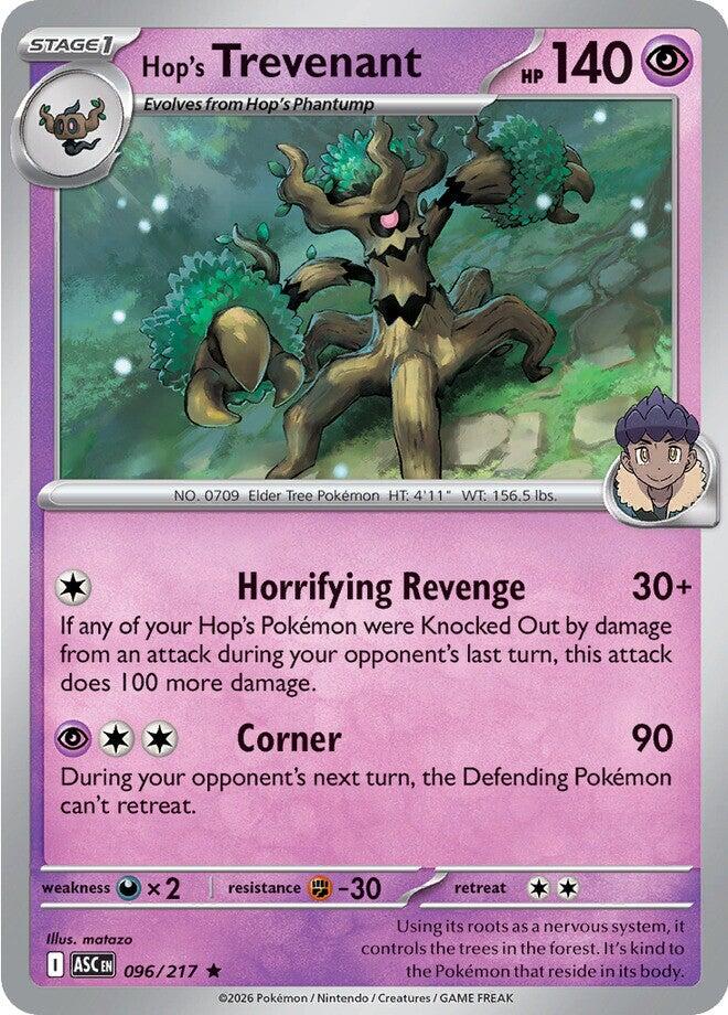 Hop's Trevenant (096/217) [Mega Evolution: Ascended Heroes] | Exor Games Bridgewater