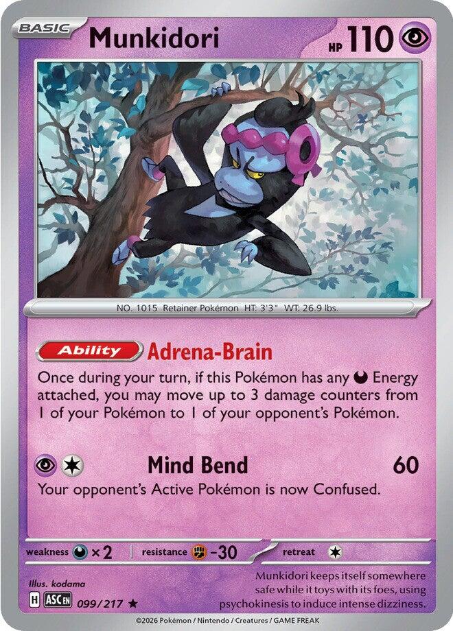 Munkidori (099/217) [Mega Evolution: Ascended Heroes] | Exor Games Bridgewater