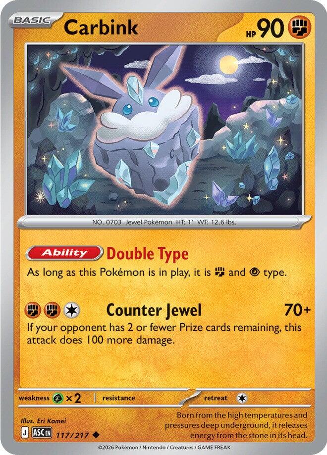Carbink (117/217) [Mega Evolution: Ascended Heroes] | Exor Games Bridgewater