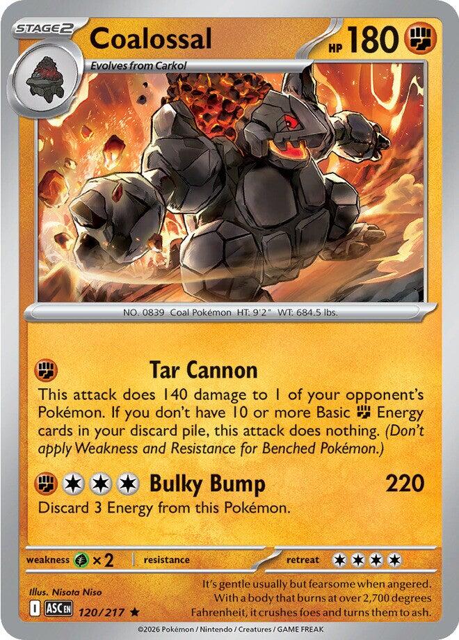 Coalossal (120/217) [Mega Evolution: Ascended Heroes] | Exor Games Bridgewater