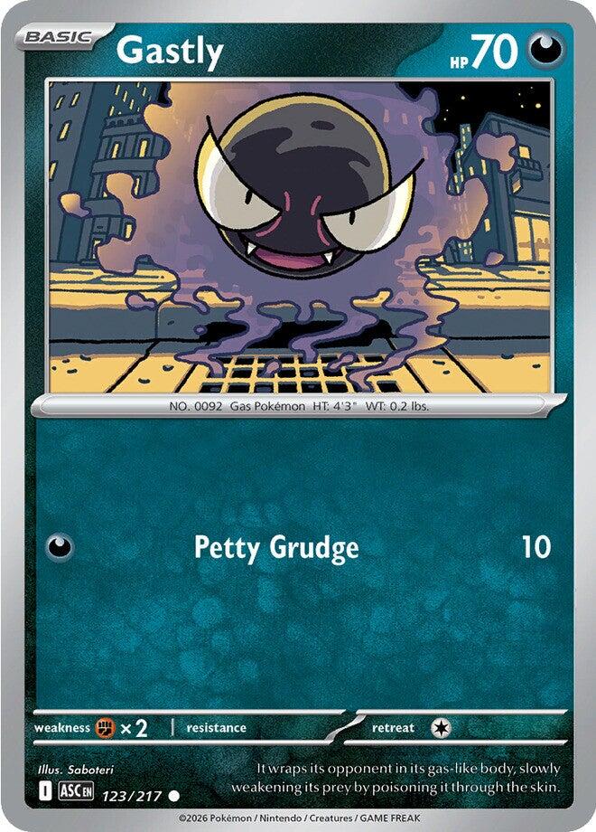 Gastly (123/217) [Mega Evolution: Ascended Heroes] | Exor Games Bridgewater