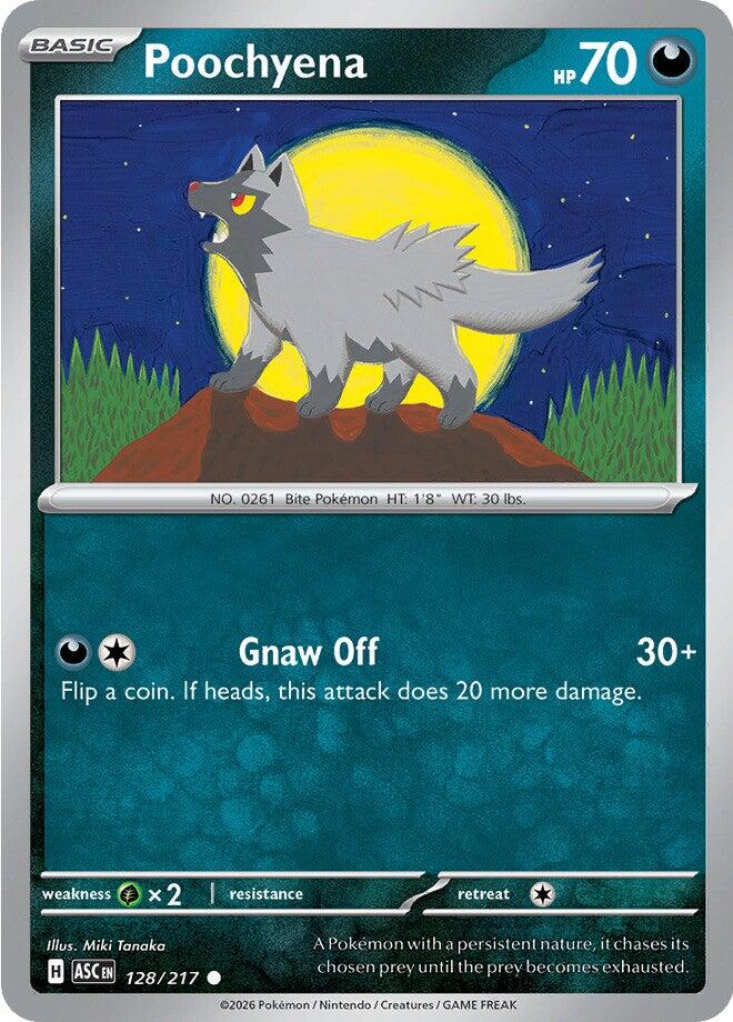 Poochyena (128/217) [Mega Evolution: Ascended Heroes] | Exor Games Bridgewater